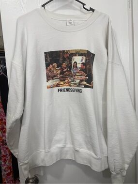 Charlie southern HANES Friendsgiving Crewneck sweatshirt